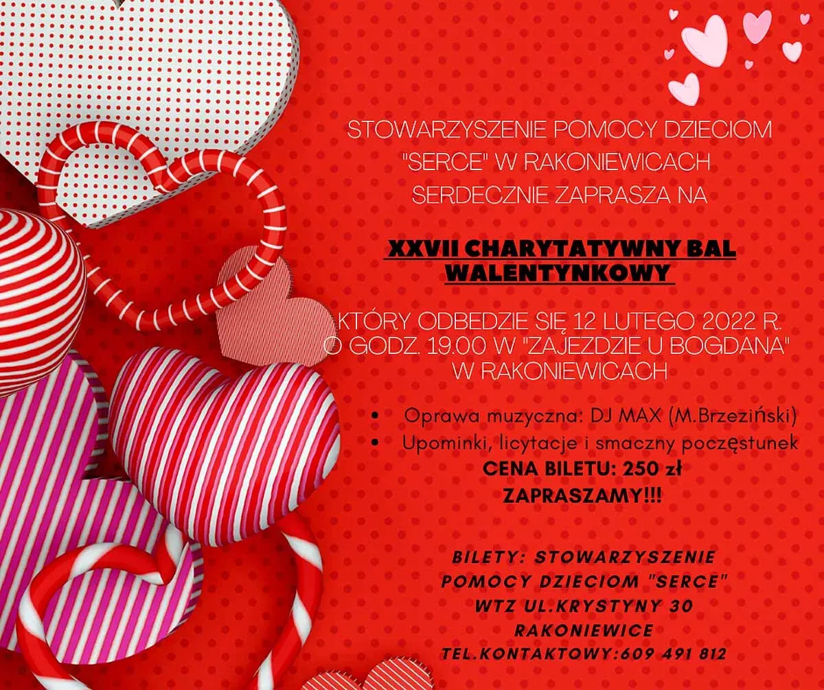 Charytatywny Bal Walentynkowy dla Dzieci