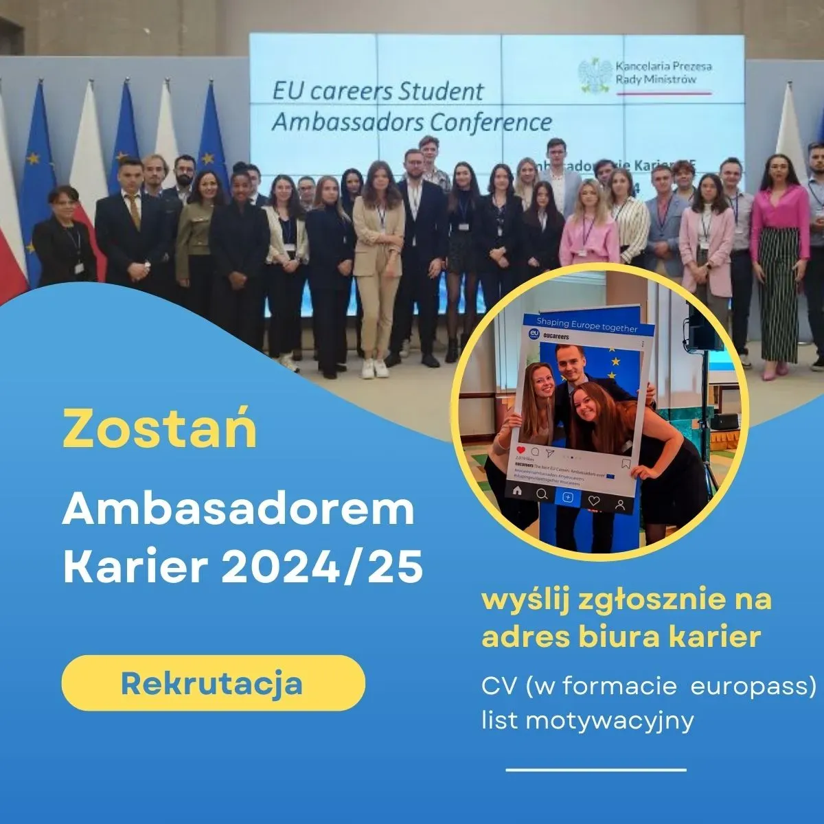 Ambasador Karier Unii Europejskiej na UEK – Rekrutacja