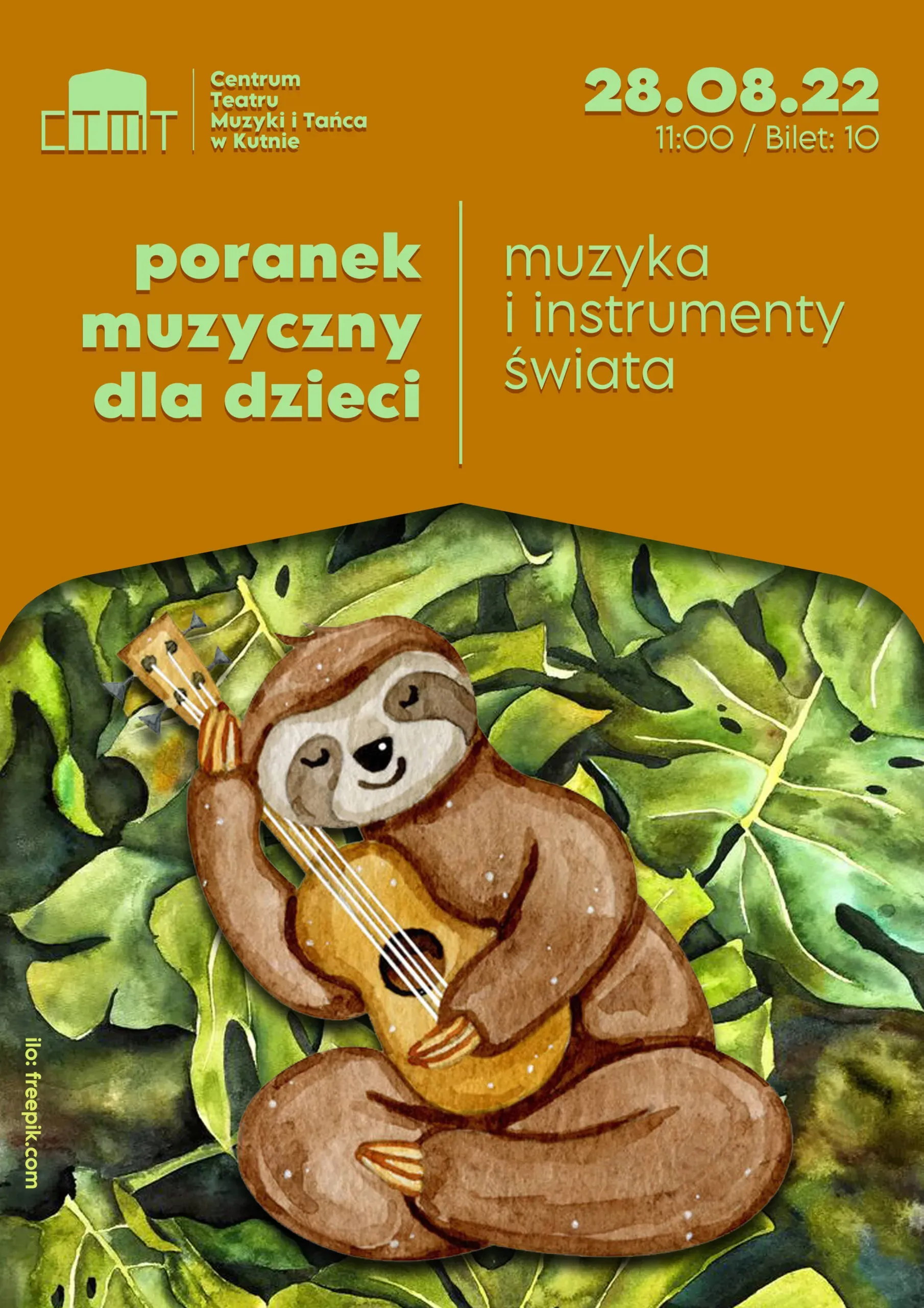 Poranek muzyczny dla dzieci w Centrum Teatru