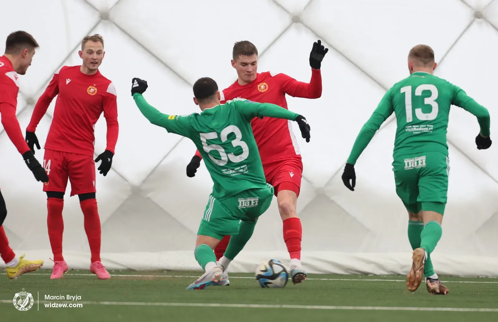 Widzew Radom: Przygotowania do meczu z Radomiakiem